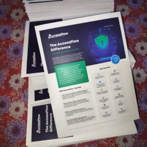 premium 4 page brochure printing