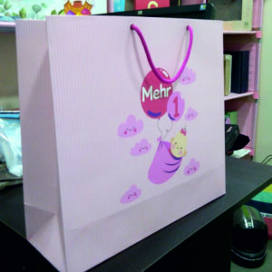 premium 170 gsm laminated paper carry bag